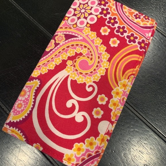 Vera Bradley Check Book Cover - Picture 2 of 3